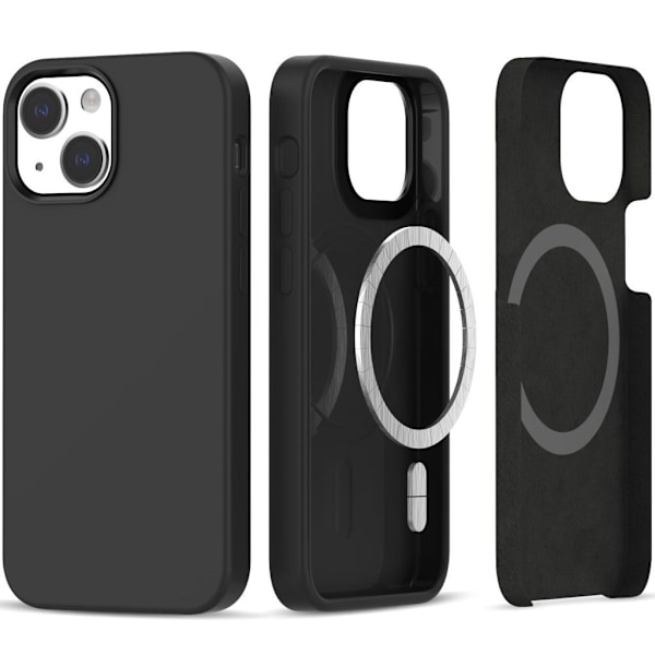 Ringke Silicone Magnetic MagSafe Case for iPhone 13/14 - Black