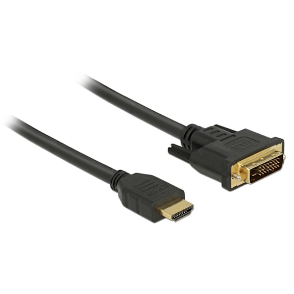 Delock HDMI to DVI 24+1 cable bidirectional, 1.5m