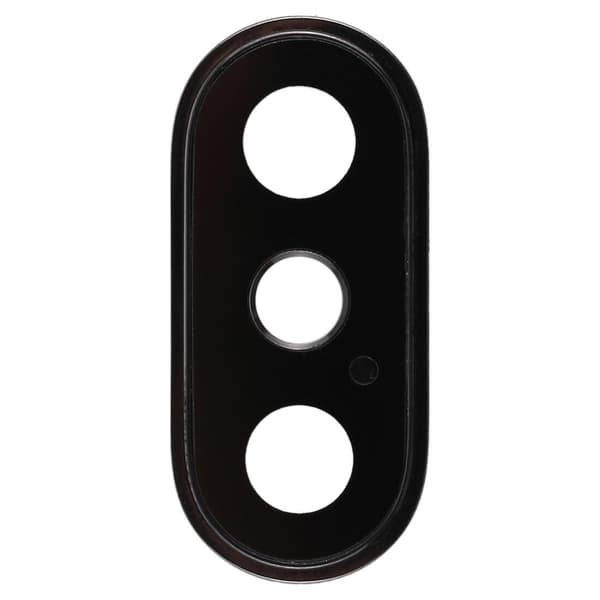 iPhone XS & XS Max Bak Kameralins Med Tejp - Original Svart