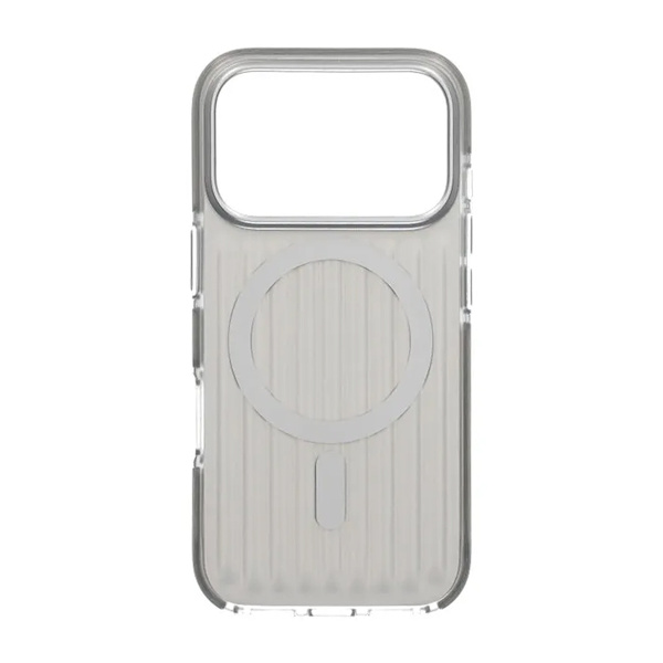 Mobile Case Corrugated Magsafe for iPhone 17 Pro - Silver