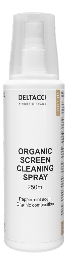 Deltaco OFFICE Organic Cleaning Spray for Screen, 250ml