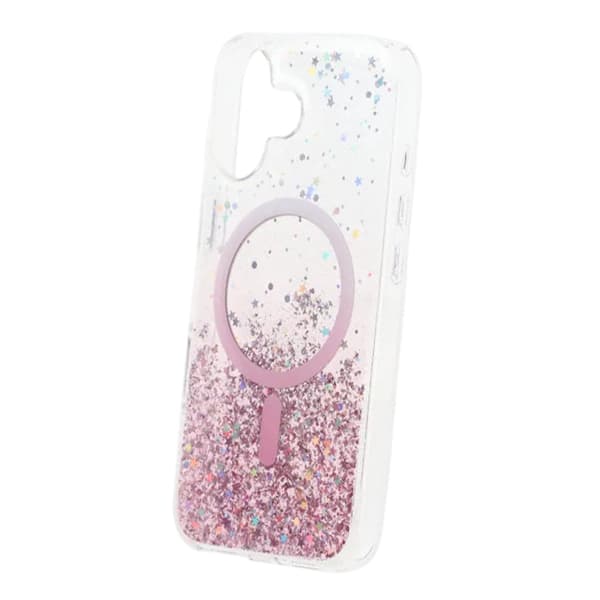 Star Diamond Classic Series MagSafe Glitter Case - iPhone 17 Pink