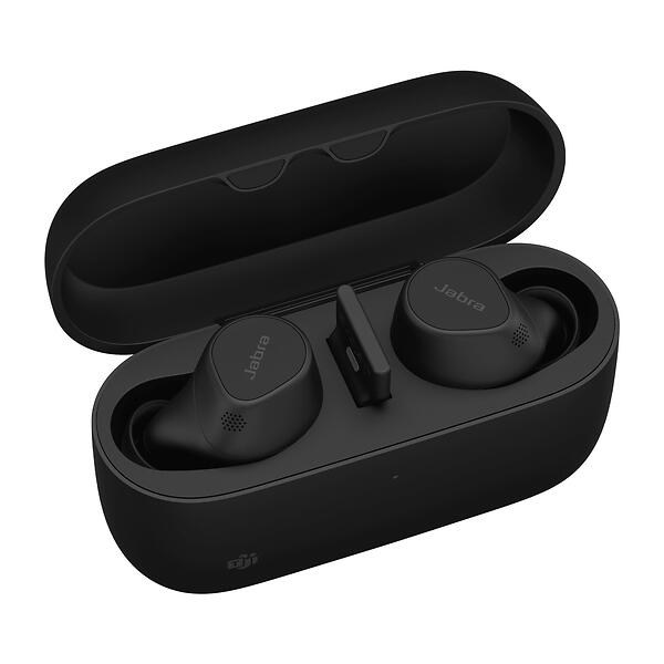 Jabra Evolve2 USB-A MS Wireless In Ear - Svart - Original