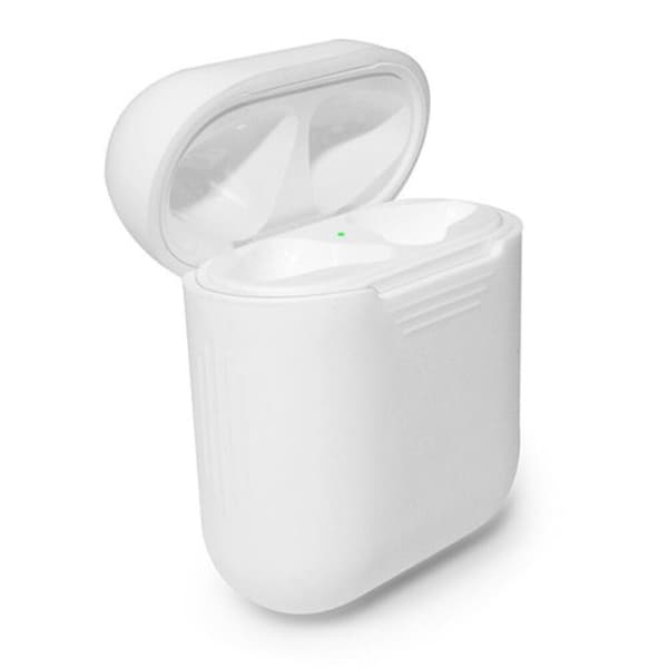 LANKILIN Fodral för Apple AirPods - Vit Svart