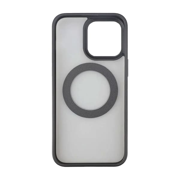 iPhone 15 Pro Max Skal med MagSafe Stativ Rvelon - Svart