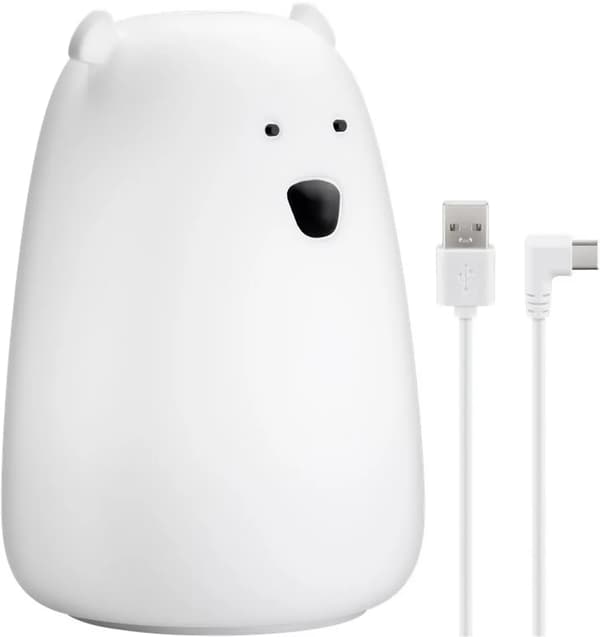 Goobay Polar Bear LED Night Light Svart