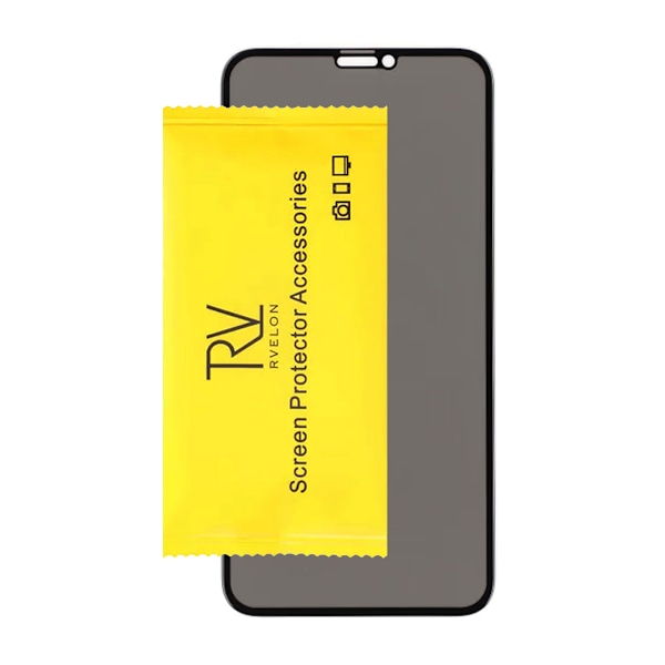 Skärmskydd Privacy iPhone X/XS/11 Pro - 3D Härdat Glas