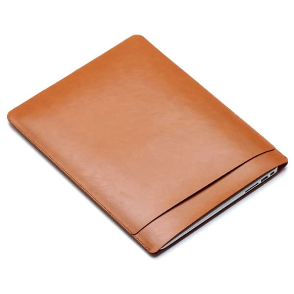 SOYAN MacBook Pro 15.4" Cover in PU Leather - Brown