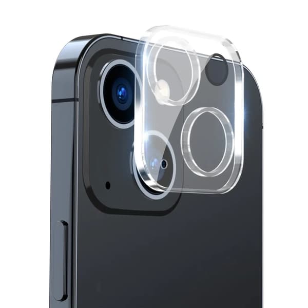 ENKAY HAT PRINCE iPhone 15/Plus linsskydd - Transparent Svart