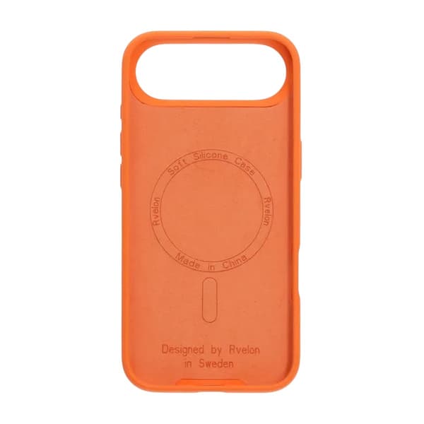 Rvelon Mobile Case Silicone MagSafe for iPhone Air - Orange