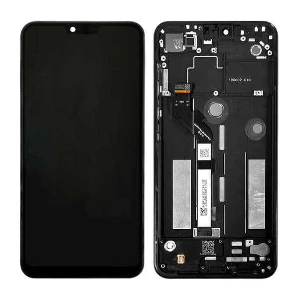 Xiaomi Mi 8 Lite Skärm med LCD Display - Svart