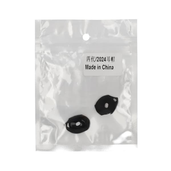 Silicone Earbuds Cover Eartips For Apple AirPods 4 Black