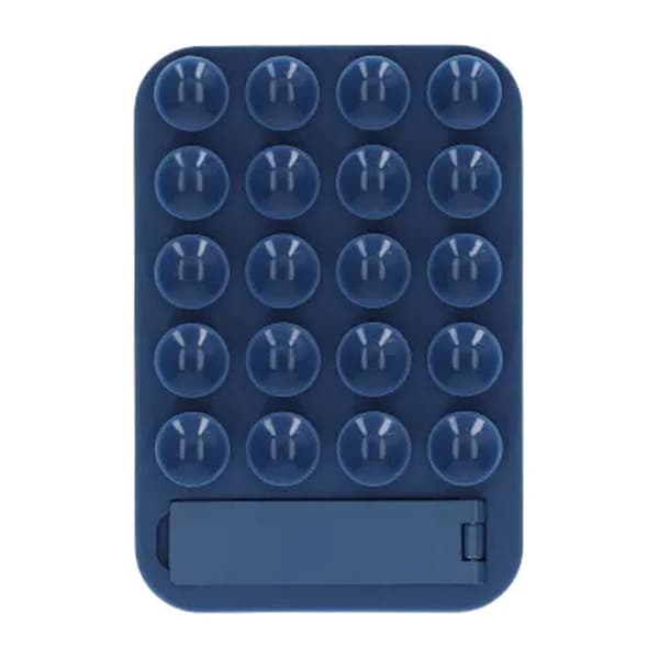 MagSafe Silicone Suction Cup Stand Phone Mount Dark Blue