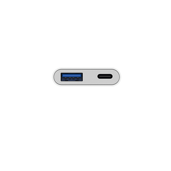SiGN USB-C till USB-C & USB Kamera Adapter 5V, 1A - Vit