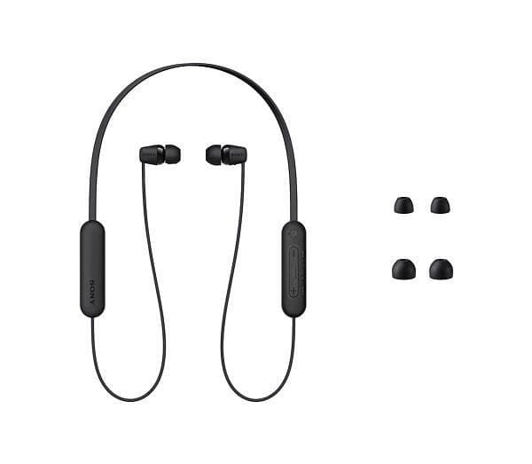 Original Sony WI-C100 Wireless In Ear - Svart Svart