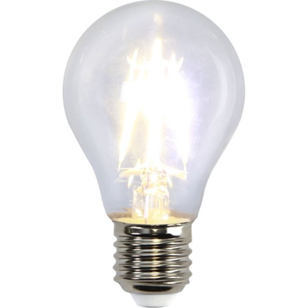 LED lamp E27 A60 clear 4W 2700K 470 lumens