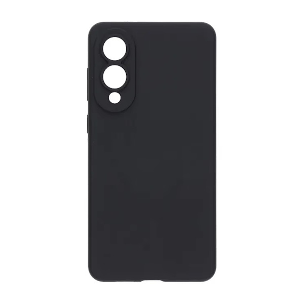 Silicone Phone Case for Samsung Galaxy S25 Edge - Black