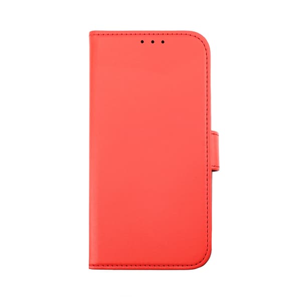 iPhone 14 Pro Max Plånboksfodral Magnet Rvelon - Röd
