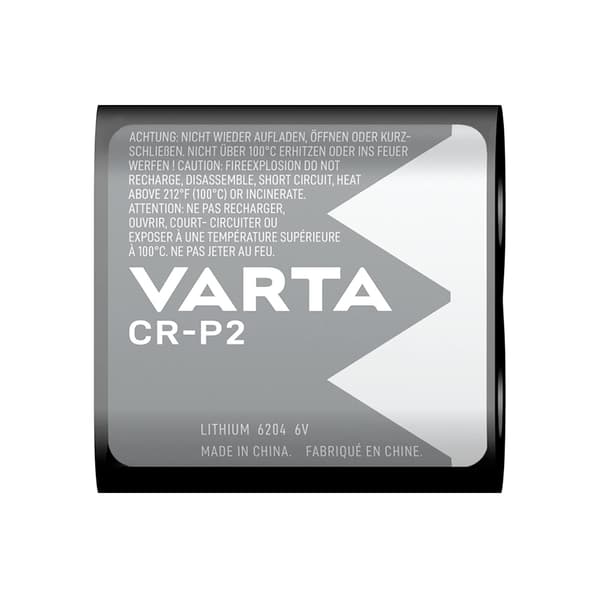 Varta CR-P2 Lithium Battery 6V 1-pack