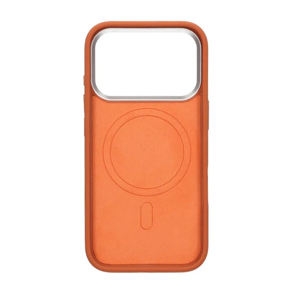 Mobile Case Silicone with Magsafe for iPhone 17 Pro Max - Orange
