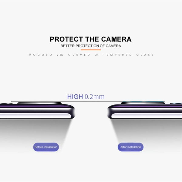 MOCOLO Skydd för Kameralins till Huawei P20 Pro