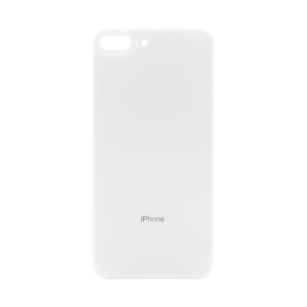 iPhone 8 Plus Back Cover OEM White -Big Camera Hole Size