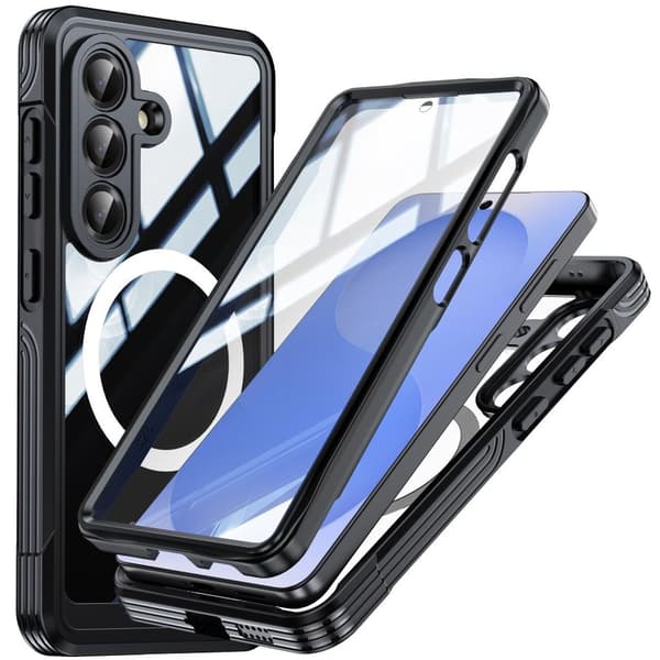 Samsung Galaxy S26 MagSafe Case Built-in Screen Protector - Black