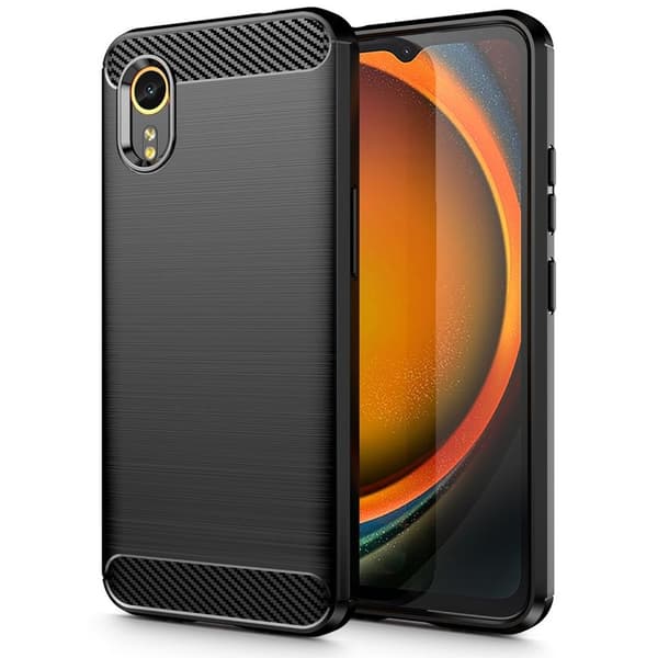Tech-Protect TPU Carbon Case for Samsung Galaxy XCover 7 - Black