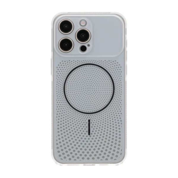 Ventilerat Mobilskal med Magsafe till iPhone 15 Pro Max - Vit