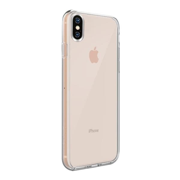 SiGN Ultra Slim Case för iPhone XS Max - Transparent Svart