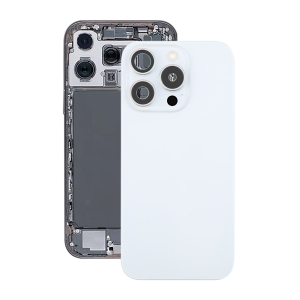 iPhone 16 Pro Max Back Cover Glass Original White