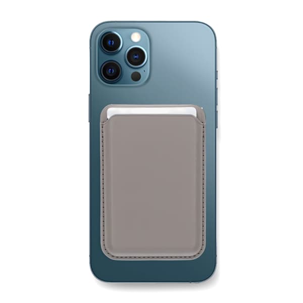 Card holder with Magsafe for iPhone - Grey