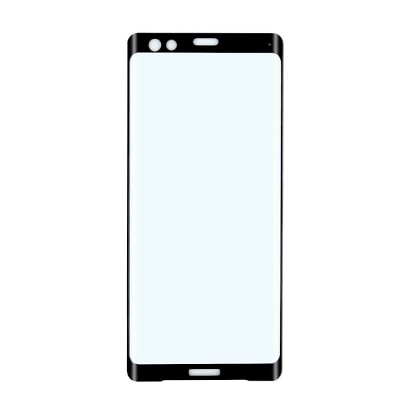 Skärmskydd Sony Xperia XZ3 - 3D Härdat Glas Black