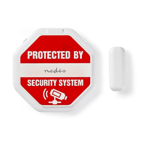 Nedis Door & Window Alarm with Magnetic Sensor - White