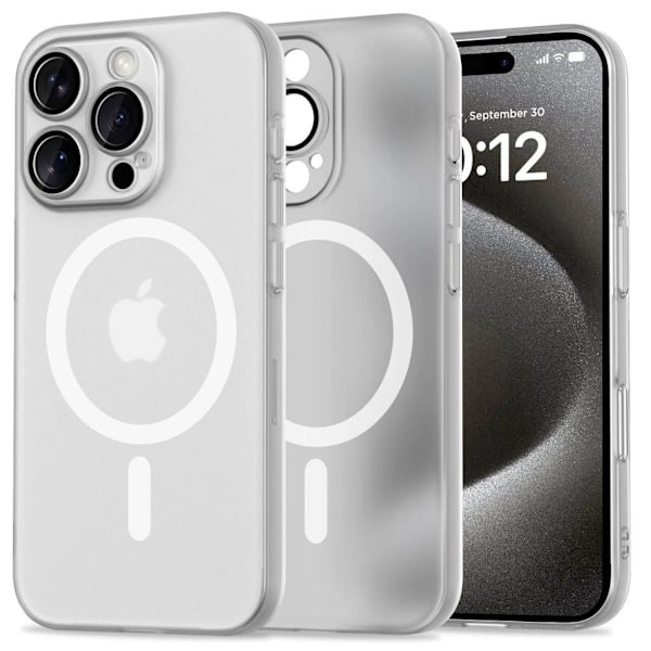 Tech-Protect iPhone 16 Pro Max MagSlim MagSafe Case - White