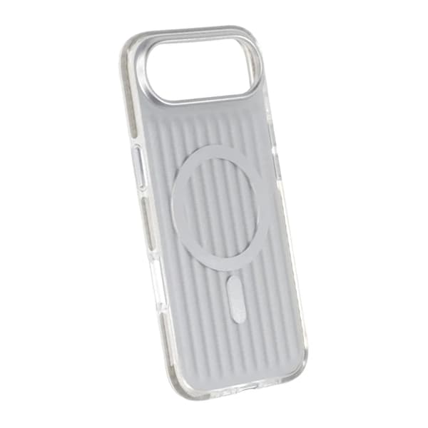 Mobile Case Corrugated Magsafe for iPhone 17 Air - Silver