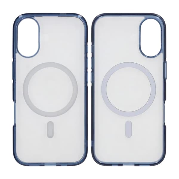 Mobile Case TPU Magsafe for iPhone 17 - Blue Transparent