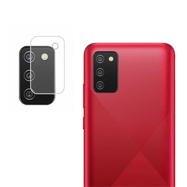Linsskydd i Härdat Glas för Samsung Galaxy A02s Svart