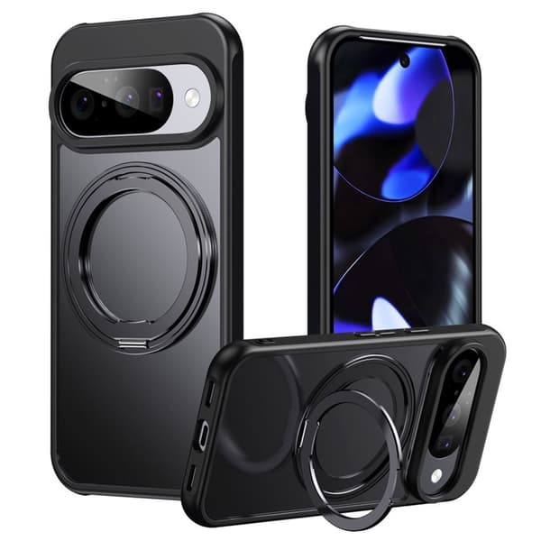 Google Pixel 11 / 11 Pro Case with Ring Kickstand - Black