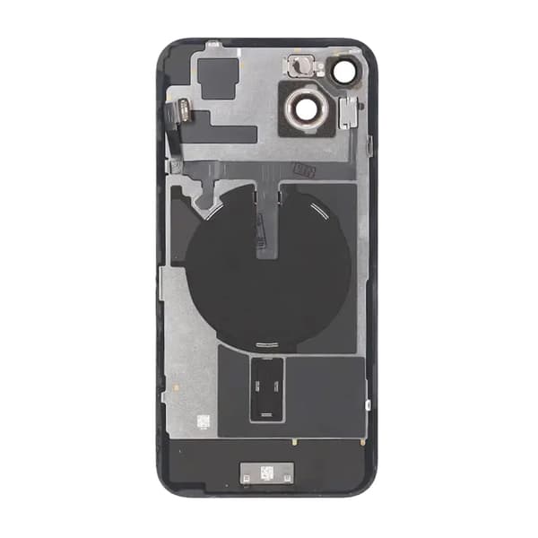 iPhone 15 Plus Back Glass with small parts - White