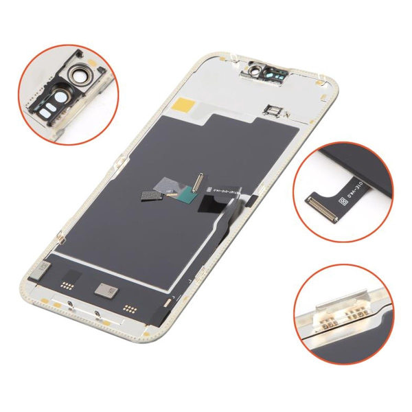 iPhone 15 Pro Max Soft OLED Display High Quality Black(DD brand) have diagnostic pass