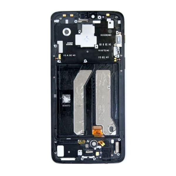Original OnePlus 6 Skärm med LCD Display Svart