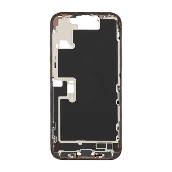 iPhone 16 Pro Max Back Cover Middle Frame Original Gold With Small Parts