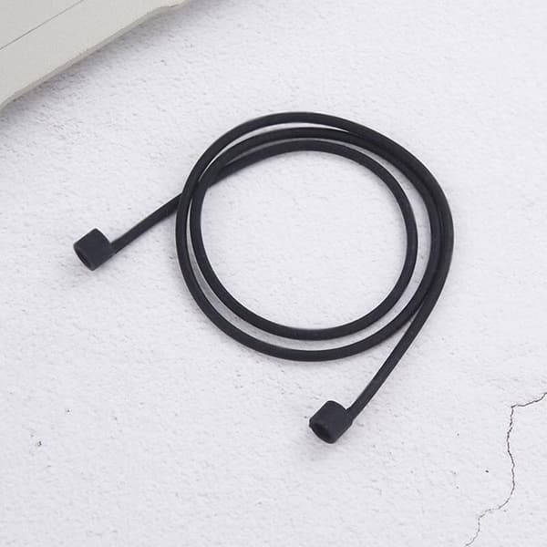 Snöre till Apple AirPods - Svart Svart