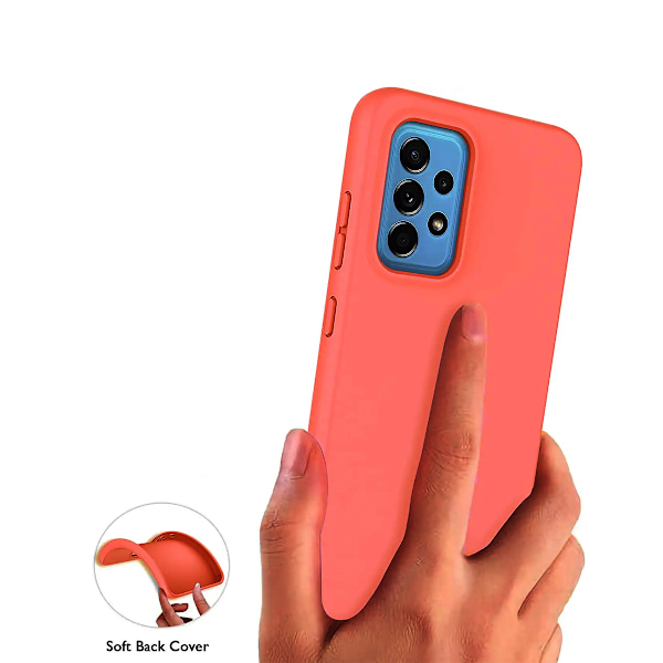 Samsung Galaxy A52s Silikonskal Rvelon - Rosa