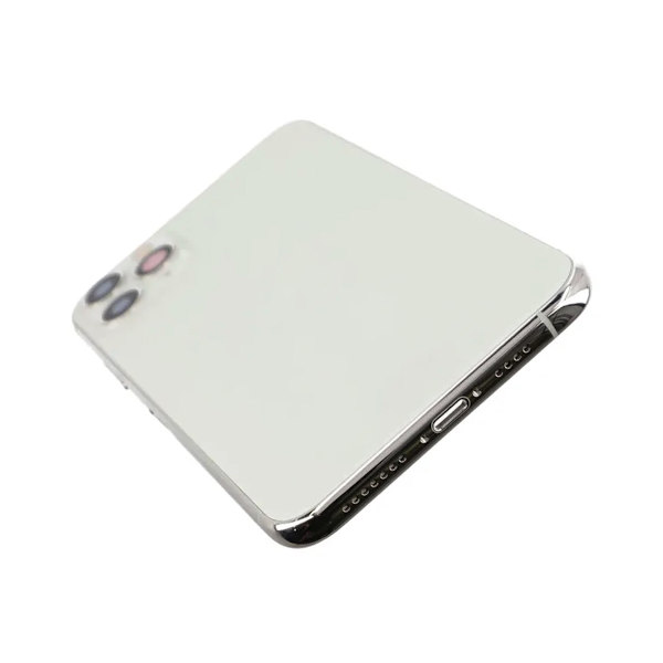 iPhone 11 Pro Back Cover Complete OEM  Silver With Small Parts