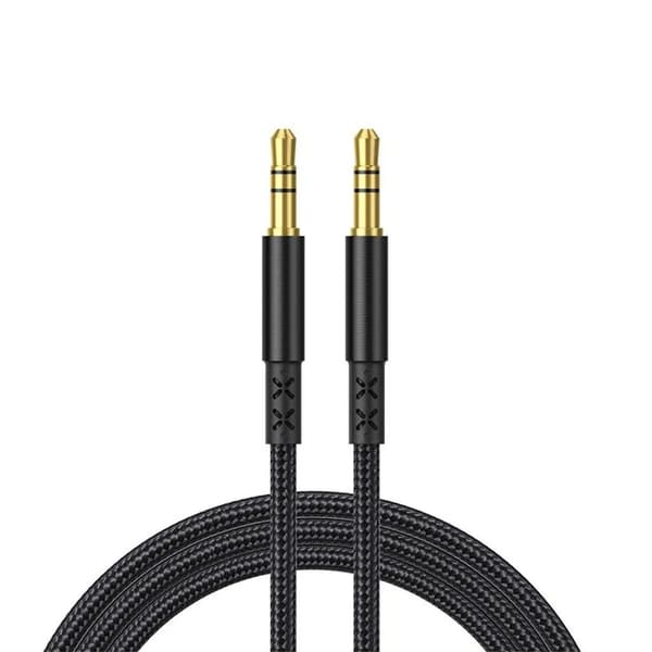 SiGN AUX Car Stereo Audio Cable 1m - Black