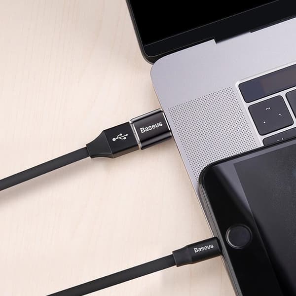 USB-A to USB-C Adapter Baseus Mini