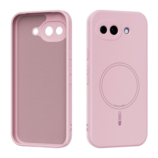 ABEEL Google Pixel 10a MagSafe Compatible Silicone Case - Pink