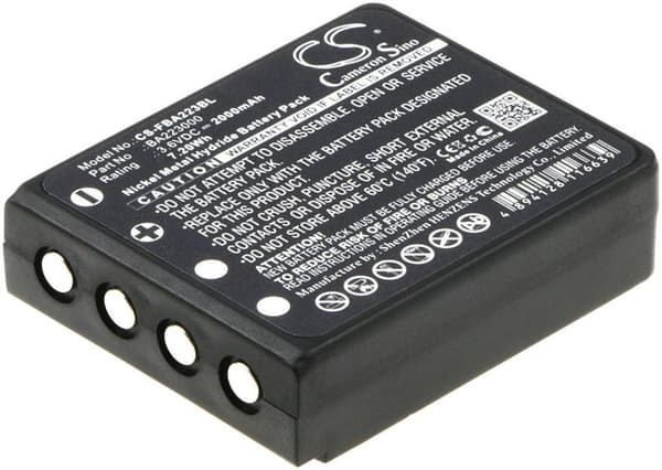 Battery for Hbc Radiomatic BA223000 etc
